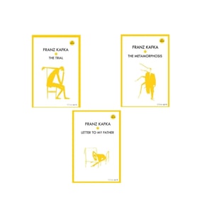 Franz Kafka İngizlice Roman Seti (3 Kitap Takım)