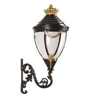 AVONNI BAP-68001-SOP Sarı/Siyah Boyalı Dış Mekan Aydınlatma E27 Aluminyum Polikarbon Cam 60cm