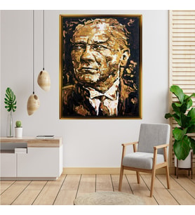 ÇERÇEVELİ ATATÜRK TABLO S83