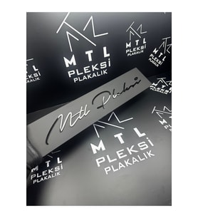 1 ADET MAT SHOWROOM PLEKSİ
