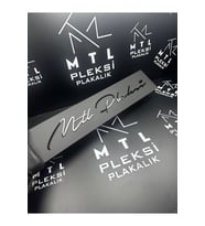 1 ADET MAT SHOWROOM PLEKSİ