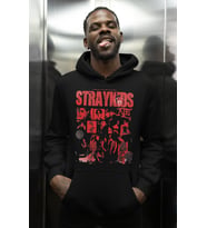 Tasarım Stray Kids Müzik Grubu Baskılı Unisex Oversize Hoodie