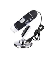 -1600X USB dijital mikroskop kamera endoskop 8LED büyüteç Metal standı