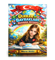 ÜLKELER ve BAYRAKLARI BOYAMA KİTABI (TÜM ÜLKELER)