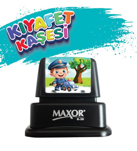 Kıyafet Kaşesi Polis Temalı Öğrenci Kaşesi / Kıyafet Etiketi / Kumaş Kıyafet Kaşesi