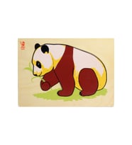 Panda Ahşap Puzzle