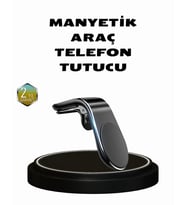 360° Dönebilen Manyetik Araç Telefon Tutucu Sarsıntısız ve Şık Tasarımlı
