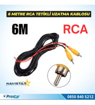 6 Metre RCA Tetikli Uzatma Kablosu