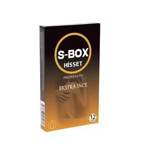 S-Box Hisset Ultra İnce Prezervatif