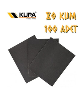 Kupa Su Zımparası A80 Kum - 100 Adet