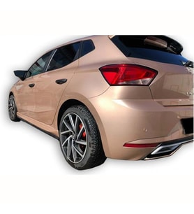 Seat İbiza Mk5 Aero Marşpiyel Seti Mat Siyah Plastik 2017 2018 2019 2020 2021