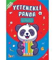 Yetenekli Panda - Yaz-Sil-Kalemli