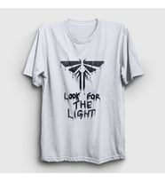 Presmono Unisex Beyaz Look For The Light The Last Of Us T-Shirt 522813tt (Beyaz)
