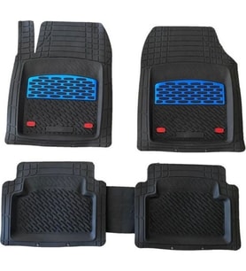 Safir Volkswagen Polo 6c Uyumlu Universal Derin Havuzlu Paspas Krom Mavi