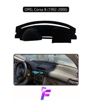 OPEL CORSA B (1992-2000) Uyumlu Torpido Örtüsü Yansıma Önleyici Tam Koruma Kolay Montaj H78