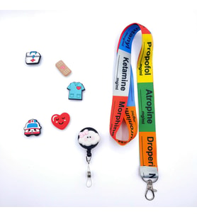 oldskoolbutik Cross Jibbitz Sağlıkçı Terlik Süsü Seti