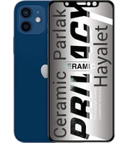 Apple Uyumlu   iPhone 12 Mini Hayalet Ekran Koruyucu Parlak Seramik