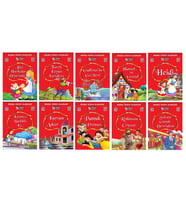 1.ve 2.Sınıflar İçin Resimli Dünya Klasikleri 1 (10 Kitap)+ Kitap Okuma Not Defteri (Karışık)