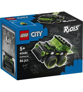 LEGO CITY 60484 VİDEO OYUNU YARIŞ ARABASI 64 PARÇA 5+