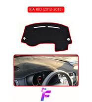 KİA RİO (2012-2018) Uyumlu Torpido Örtüsü Kolay Montaj Yansıma Önleyici Tam Koruma G75