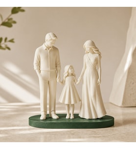 Fotoğraftan Kişiye Özel 3D Baskı Mini Figür Biblo Doğum Günü Hediyesi