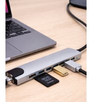 Northcity USB C Çoklu Port Adaptör: HDMI, Ethernet ve SD Kart Hub