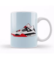 Air Jordan 3 White Cement Kupa Bardak Porselen