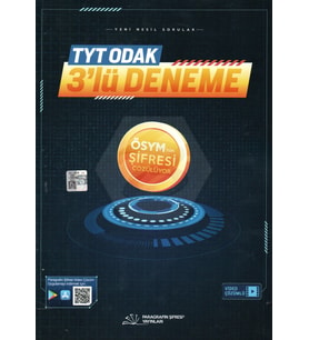 Paragrafın Şifresi Yayınları Tyt Odak 3'Lü Deneme