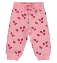 Civil Baby Çilek Empirme 3-18 Ay Tek Alt Bebe - Pembe