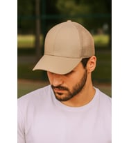 ARKASI FİLELİ YAZLIK PAMUK ŞAPKA