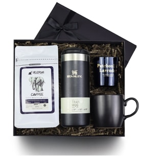 Stanley Termos & Alerya Filtre Kahve & Rakle Mum & Kupa Premium Hediye Seti