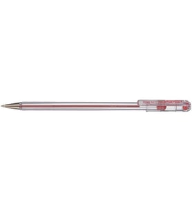 Pentel 0.7 Mm Yağ Bazlı Roller Kalem 12'Li Kutu Kirmizi (Çok Renkli)