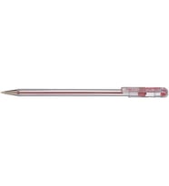 Pentel 0.7 Mm Yağ Bazlı Roller Kalem 12'Li Kutu Kirmizi (Çok Renkli)