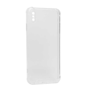 iPhone X Kılıf Zore Kamera Korumalı Nitro Anti Shock Silikon (Renksiz)