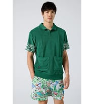 Puma The Fairgrounds Terry Havlu Polo Tişört (Yeşil)