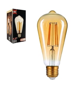 ST-64 Kırılmaz Gövde 4,5 Watt Düz Rustik Ampul (4767)