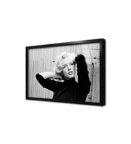 Marilyn Monroe Çerçeveli Cam Tablo