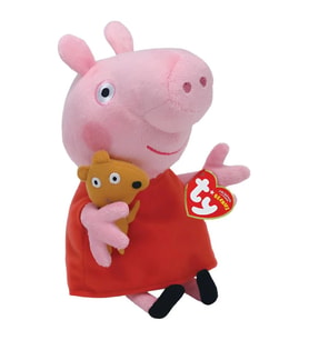 Ty Beanie Boos Peppa Peluş 18 Cm (Pembe)