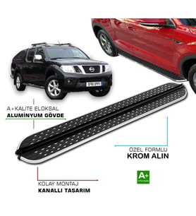 NİSSAN NAVARA 2006 2007 2008 2009 2010 2011 2012 2013 2014 2015 YAN BASAMAK