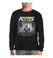 Accept - Humanoid Albüm Siyah Çocuk Sweatshirt
