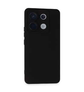 Xiaomi Redmi Note 13 Pro 5g Kılıf Nano İçi Kadife Silikon - Siyah
