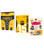 HIZ YAYINLARI 8. SINIF HİBRİT MATEMATİK SORU BANKASI- MATEMATİK 15li DENEME ve Hediye