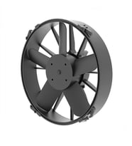 Kormas 5702412240001 24 Volt 12 Inc Üfleyici Fan Motoru 5 Kanat