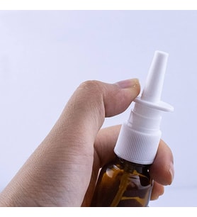 5ml kahverengi şişe, Burun spreyi, 24 adet Nazal Spreyli, Ecza şişesi, İlaç Şişesi (Standart)