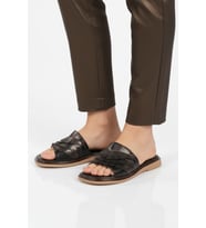 Pierre Cardin Siyah Hafif İnce Taban Kadın Günlük Terlik PC-54624 Z