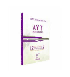 Karekök Yayınları Karekök Yayınları Ayt 12'li Sayısal Deneme Sınavı (Çok Renkli)
