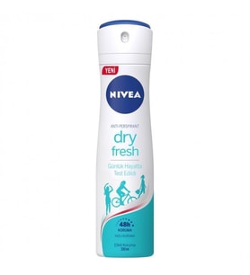 Nivea Deodorant Bayan 150ml Dry Fresh-48 Saat Etkili