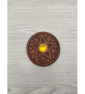 MOREY Pentagram İşlemeli Konik ve Çubuk Tütsülük