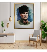 ÇERÇEVELİ ATATÜRK TABLO S606