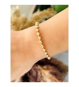 XUPING 14K DORİKA BİLEKLİK 17+3 CM ACR7586 (Gold)